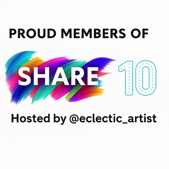 Notification Live Show Hand Crafted Upcycled Art Handmade Crochet Hablo Español - Picture 15 of 17